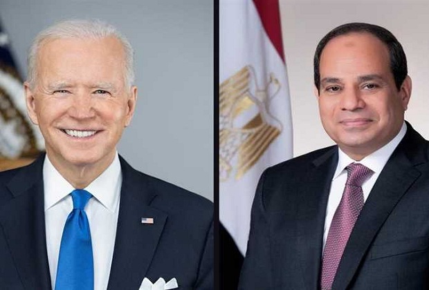 الرئيسين المصري و الأمريكي 2021